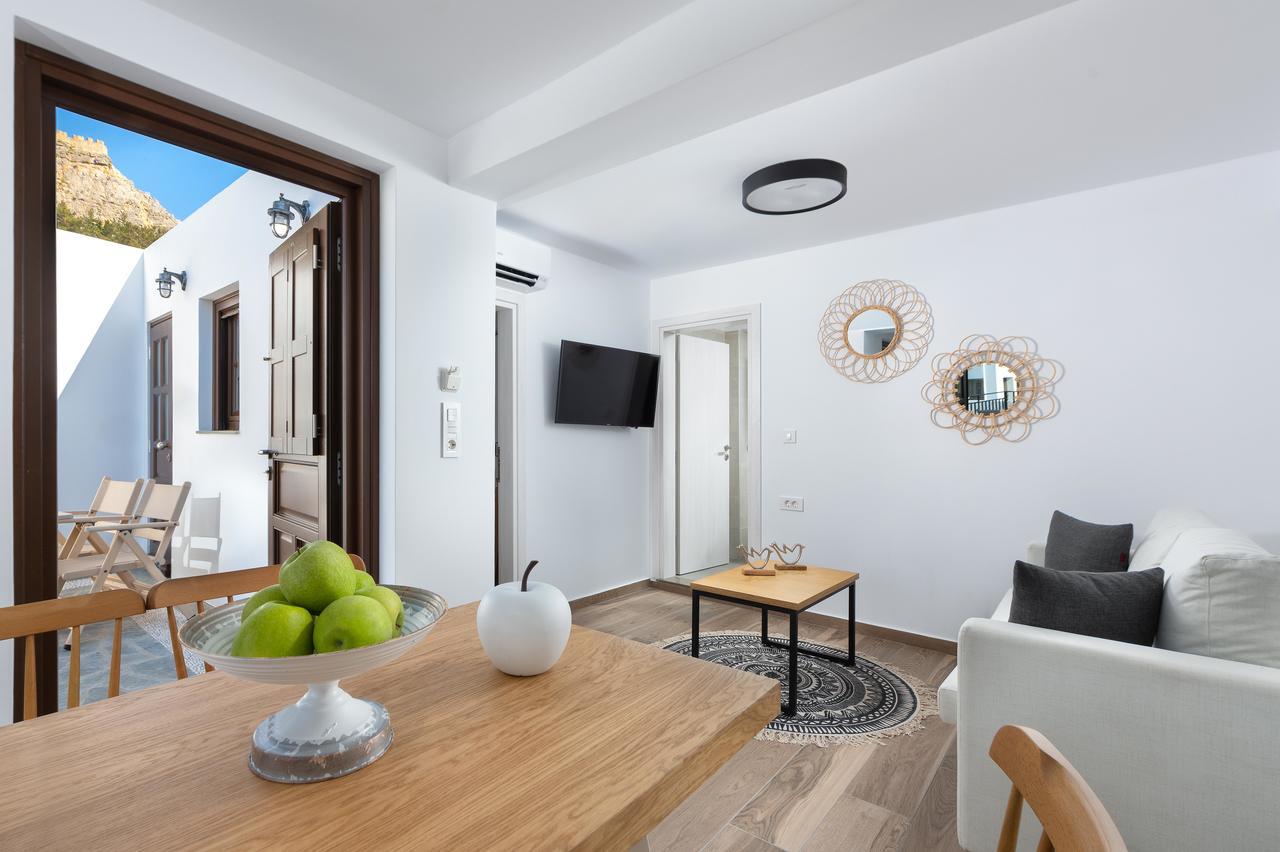 Lindos Heart Apartments Dış mekan fotoğraf