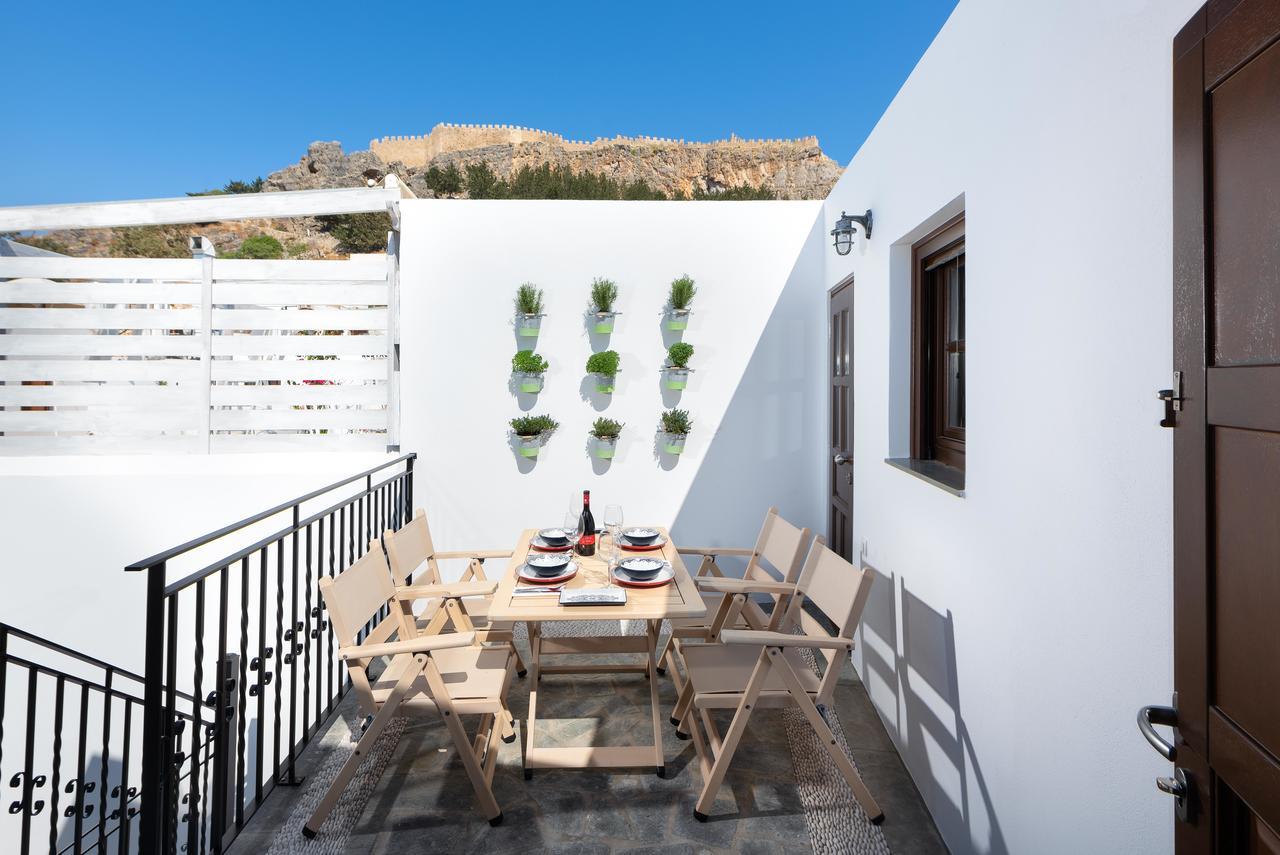 Lindos Heart Apartments Dış mekan fotoğraf